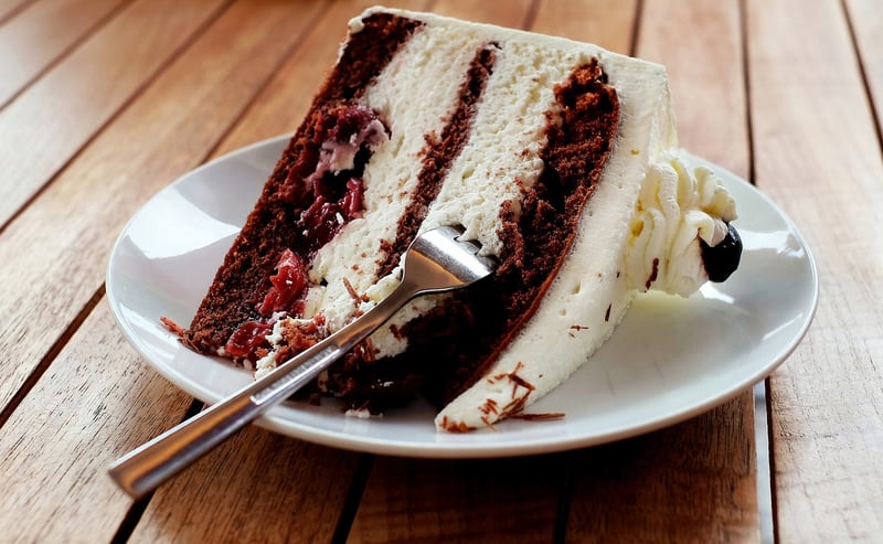 Indulgent cakes